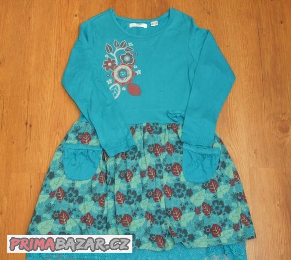 tyrkysove-saty-bonprix-vel-128