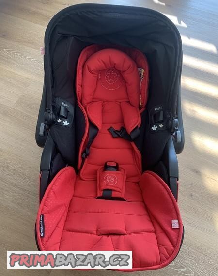 autosedačka kiddy isize evoluna červená
