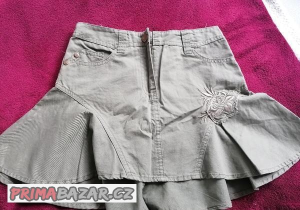 divci-sukynka-vel-128-barva-khaki