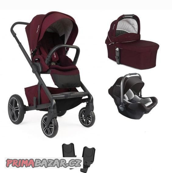 novy-kocarek-nuna-mixx-3v1-berry-puvodni-cena-22-999