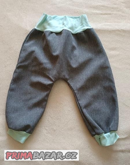 Softshellové kalhoty 12-18M