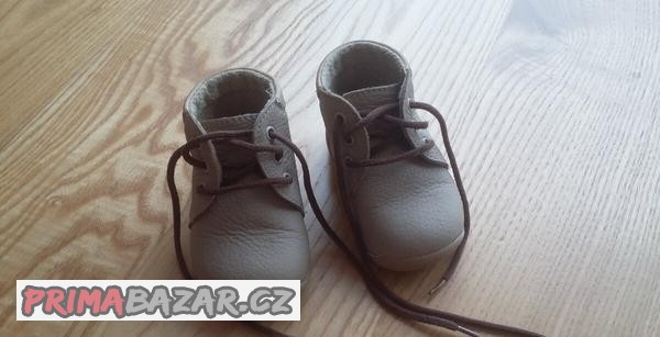 první dětské botičky dl. stélky 10,5 cm - jemná kůže