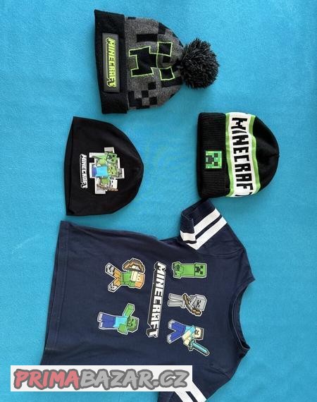 minecraft-cepice-a-tricko-minecraft-vel-128