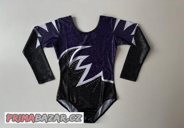 detsky-fialovy-dres-gymnastika-balet-vel-7-let-novy