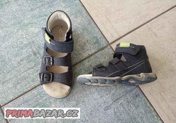 Sandálky, bačkůrky, barefoot sandále-vel. 27, 28, 29