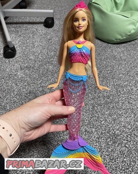Barbie mořská panna svítící