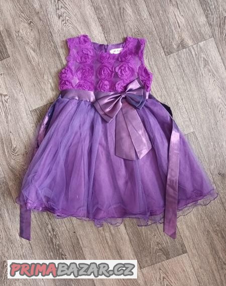 spolecenske-fialove-saty-vel-110