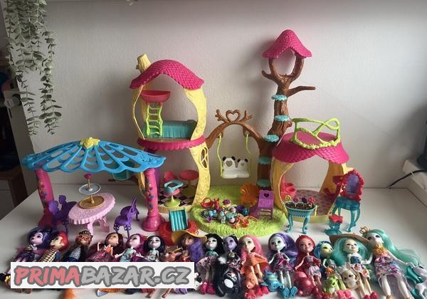 Enchantimals - panenky a domeček