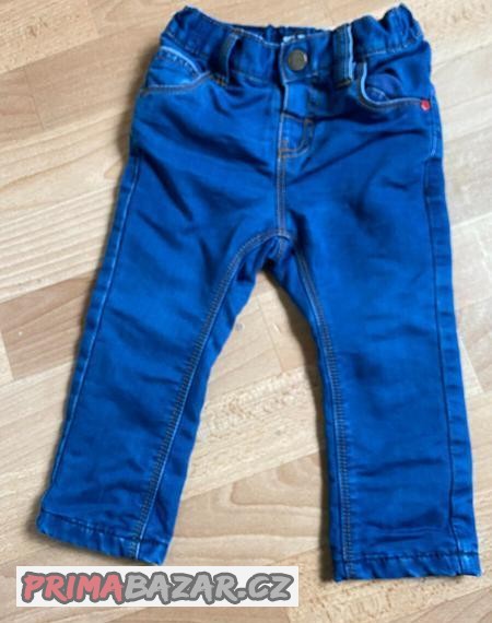 Zateplené jeans NEXT vel. 86