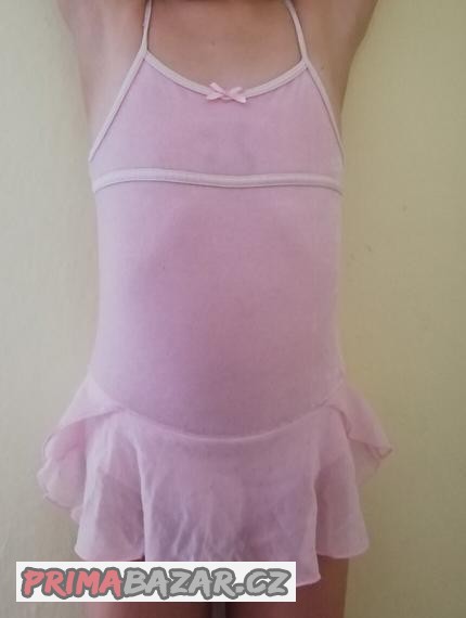 baletni-trikot-dres-ruzovy-vel-110-116