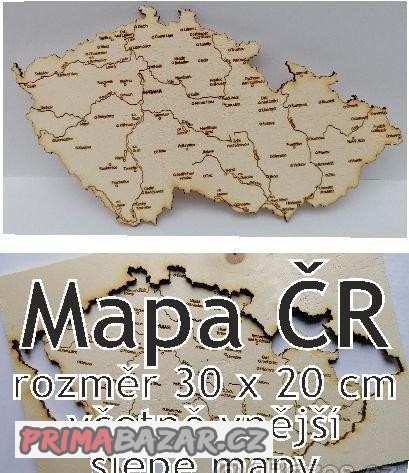 Mapa ČR