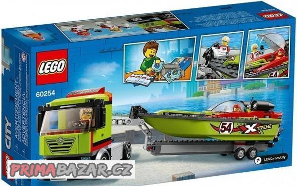 LEGO City 60254 Přeprava závodního člunu