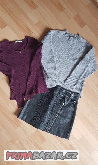 sukne-triko-h-m-svetr-lindex