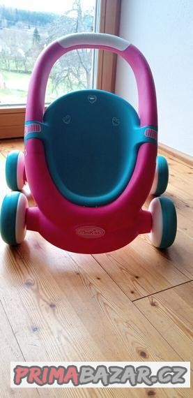 kocarek-choditko-2v1-smoby-minikiss