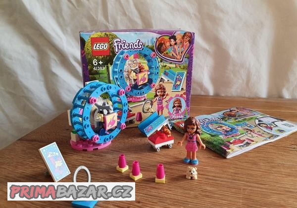 LEGO® Friends 41383 Hřiště pro Oliviiny křečky,HRANÁ,KOMPLET