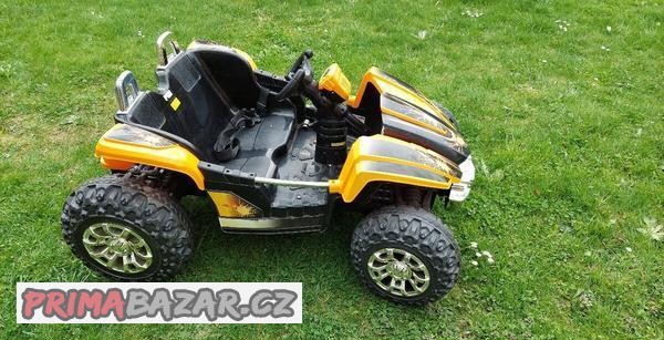 Bugina dvoumístná + úplně nová baterie 12V/15Ah