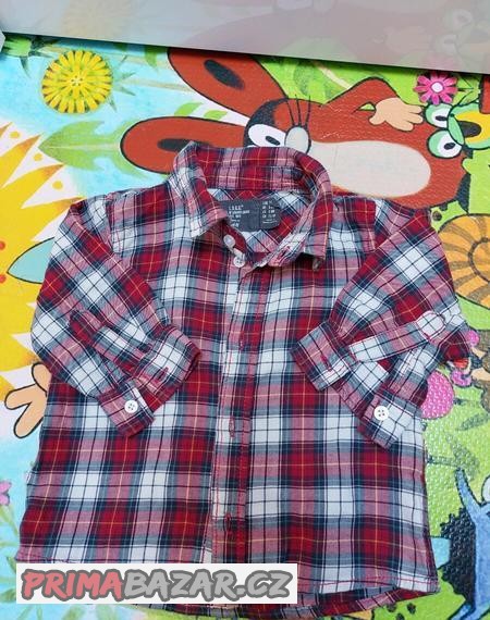 Košile H&M velikost 74 (6-9 měsíců)