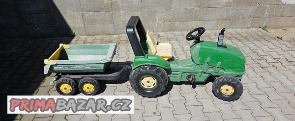 Detsky šlapací traktor John Deer