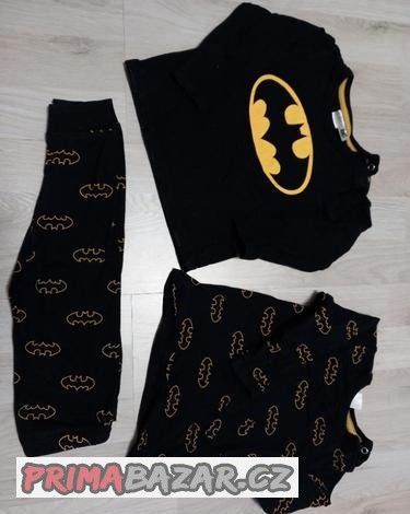 chlapecke-batman-pyzamo-leginy-a-2x-tricko