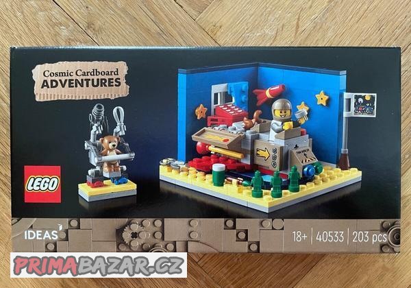 Lego 40533 Dobrodružství v raketoplánu z krabic