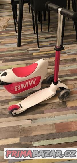 Odrážedlo a koloběžka zároveň, úložný prostor - ORIGINÁL BMW