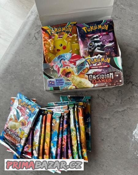 Pokémon Obsidian Flames - tréninkové karty
