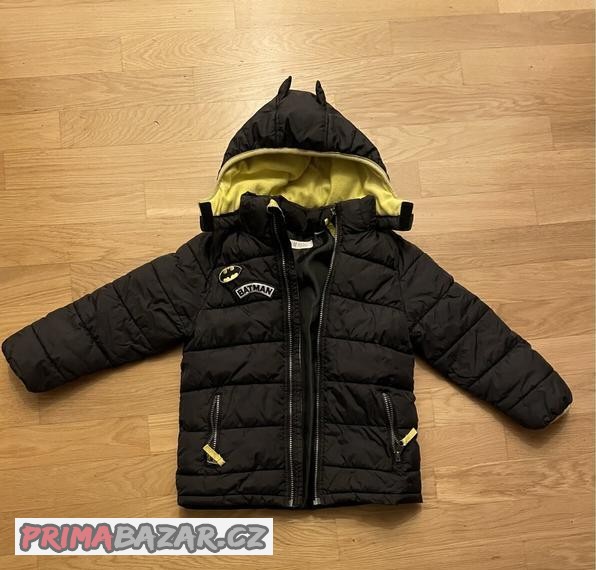 detska-zimni-bunda-h-m-batman-vel-122