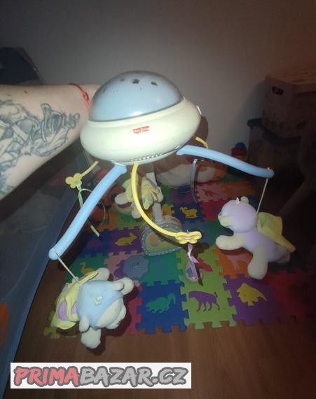 Kolotoč na postýlku Fisher Price