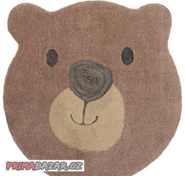 Kusový koberec Zest Kids Bear Face Brown