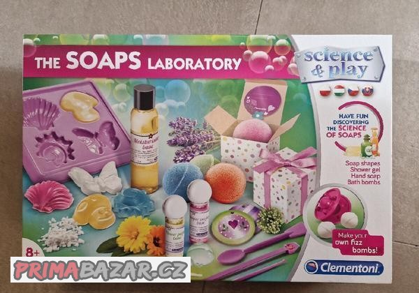 CLEMENTONI Science&Play Laboratoř na výrobu mýdel
