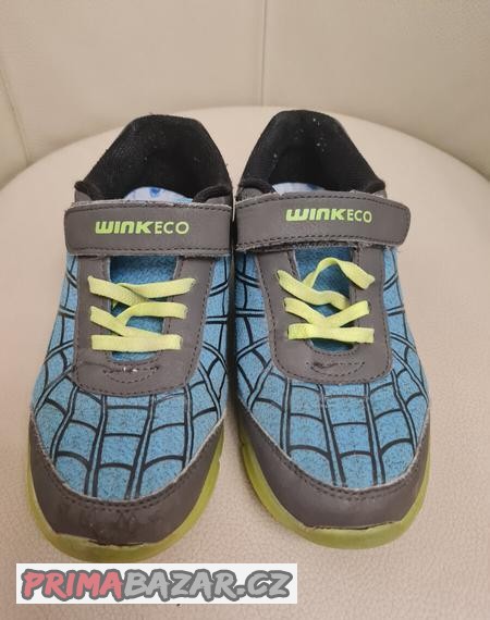 botasky Winkeco, velikost 34, svítící