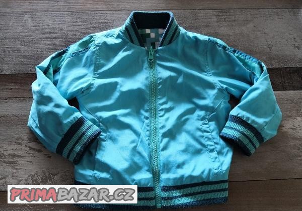 Jarni detska bunda 86/92 oboustranna