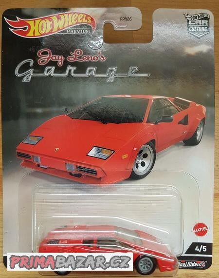 Hot Wheels Premium - Lamborghini Countach 5000 QV