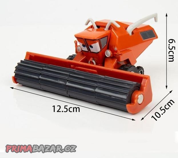 KOVOVÝ MODEL AUTA CARS KOMBAJN FRANK KOVOVÝ MODEL AUTA CARS KOMBAJN FRANK