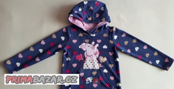 Dětská mikina, mikinka, Peppa Pig, 110/116, zn.TU