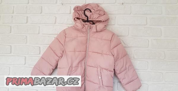 zimni-bunda-h-m-ruzova-vel-122