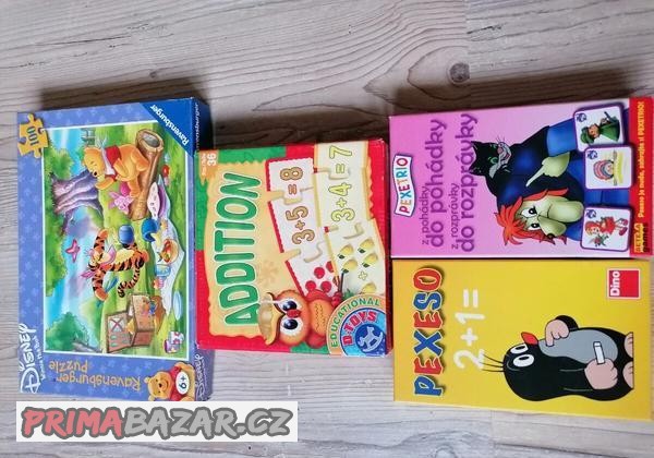 Naučné hry + puzzle