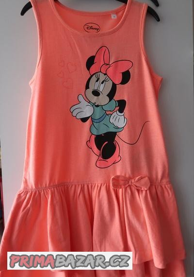 letni-saty-s-minnie-vel-116-122-nove
