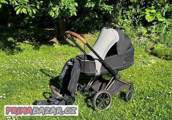 dvojkombinace-korba-sportak-cybex-priam-cerny-pastenky