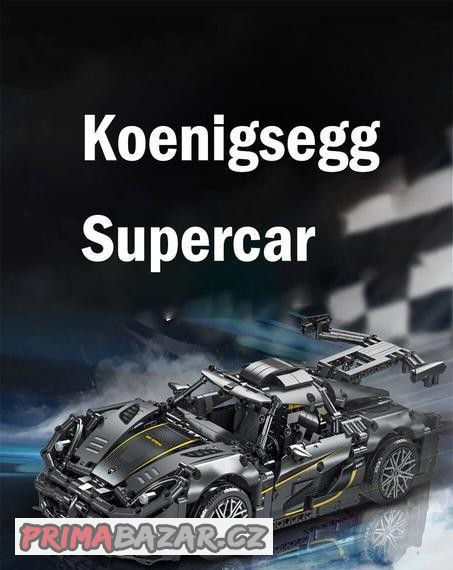 Stavebnice Koenigsegg supercar kompat. s LEGO