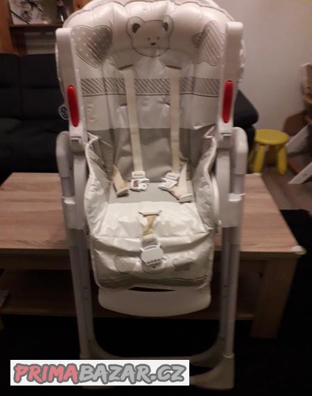 Levně prodám dětskou jídelní židličku-používanou.