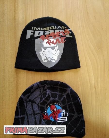 cepice-zimni-spiderman-a-starwars