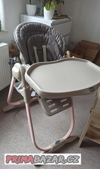 Jídelní židlička Chicco Poly Magic
