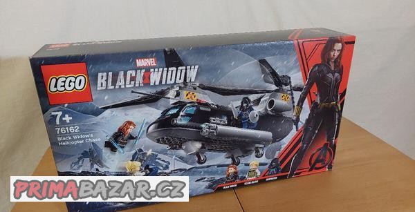LEGO Super Heroes 76162 Černá vdova a honička ve vrtulníku