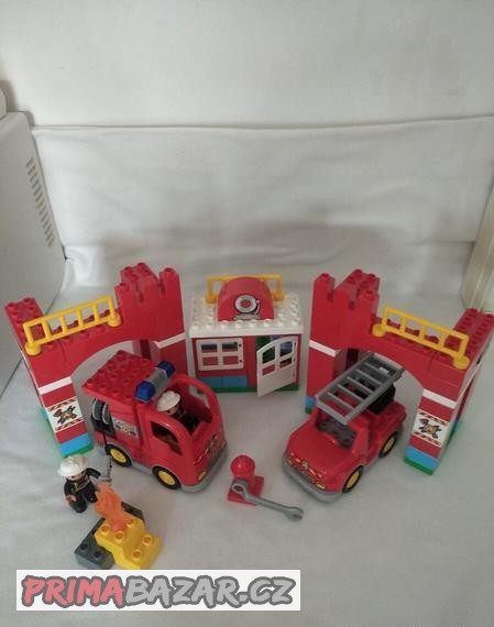 Lego duplo 10593 hasičská stanice, hasiči Lego duplo 10593 hasičská stanice, hasiči