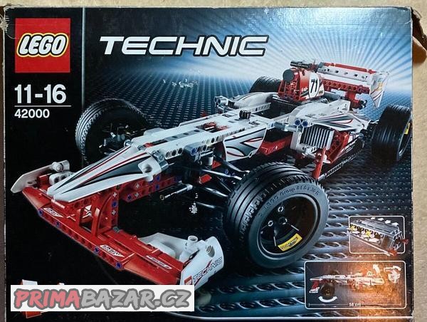 LEGO TECHNIC 42000 - Závoďák Grand Prix + kit k motorizaci 8