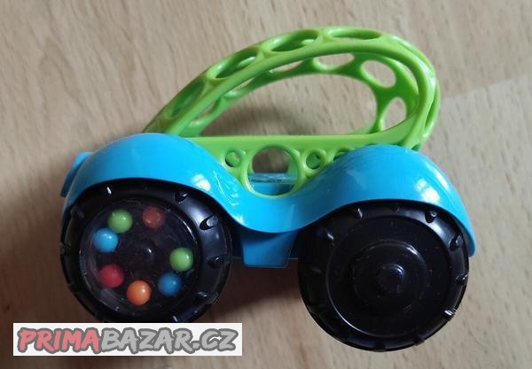 Oball autíčko Rattle 3m+, chrastítko, hračka pro miminka