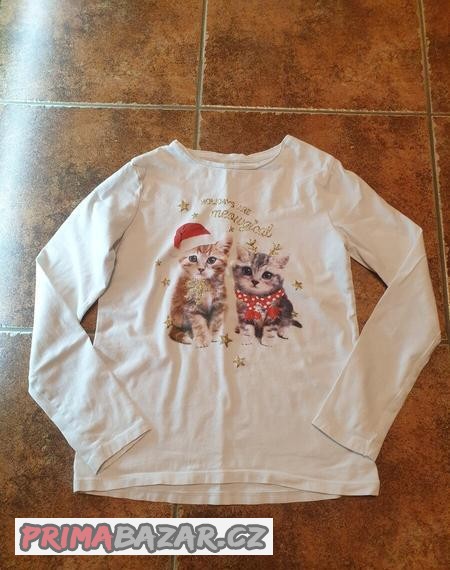 Dívčí tričko H&M vel.134/140 (8-10 let).