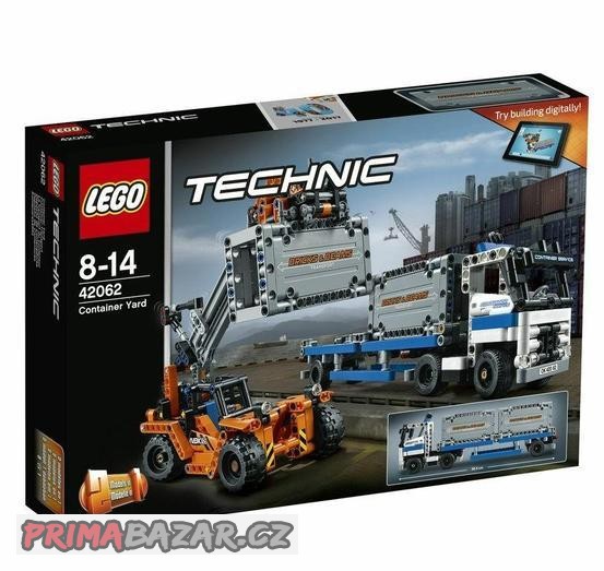 Lego 42062 Container yard, přeprava kontejnerů