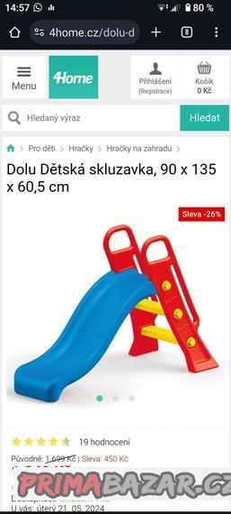 Dětská skluzavka